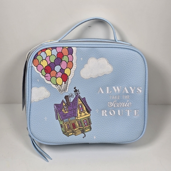 Pixar Primark Up Scenic Route Makeup Bag with Balloon and House Design Nwt - Picture 2 of 6